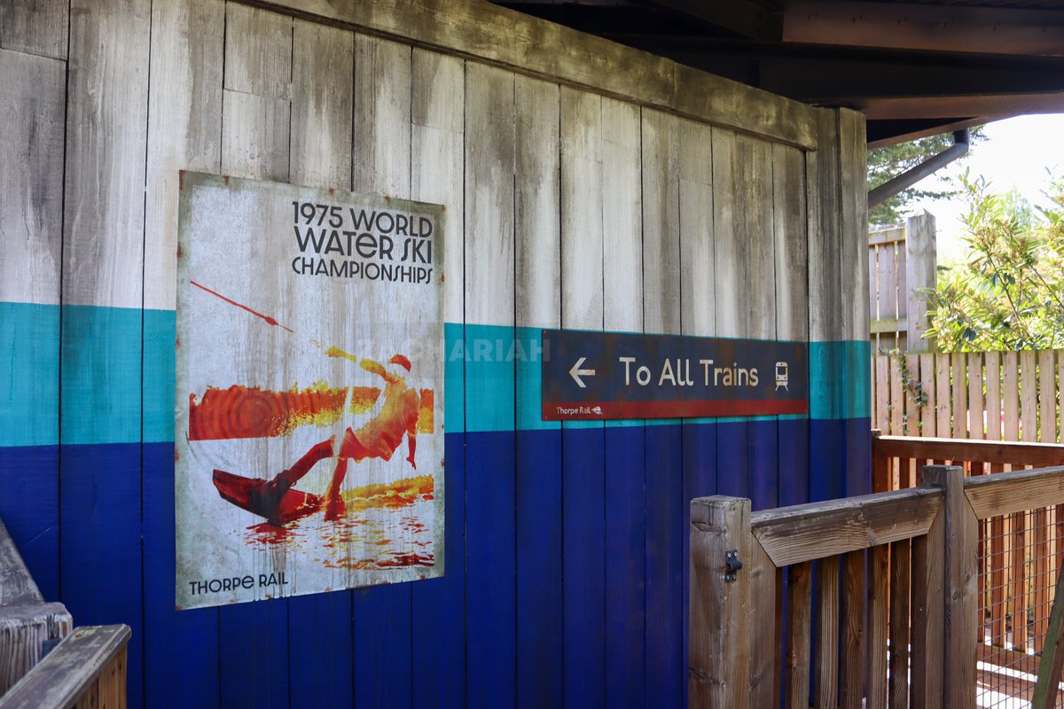 zachariahassler's tweet photo. New for 2023 Ghost Train has a very impressive queue line with so much Thorpe Park Nostalgia 😂 #thorpepark #ghostrain #spooky https://t.co/hJc3rDcoyn