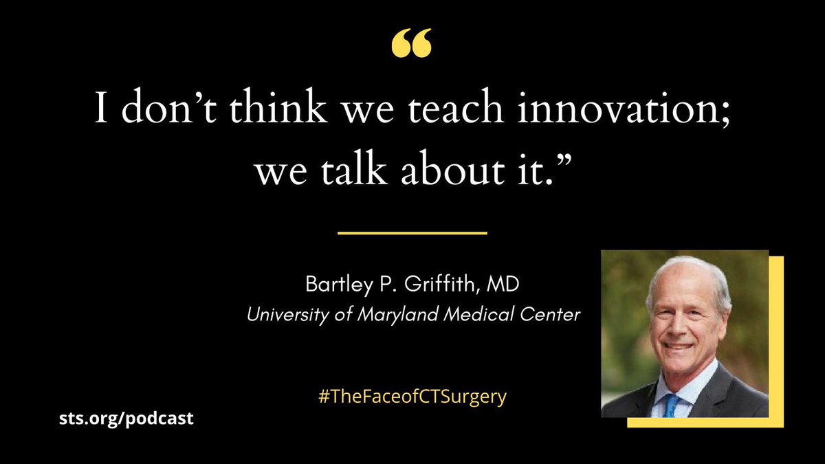 We close season 3 of “Same Surgeon Different Light” with the legendary Dr. Bartley Griffith. 

Join us as we explore the origin story of this amazing pioneer, innovator, mentor, scientist, and surgeon-extraordinaire. #TheFaceOfCTSurgery 

sts.org/publications/p…