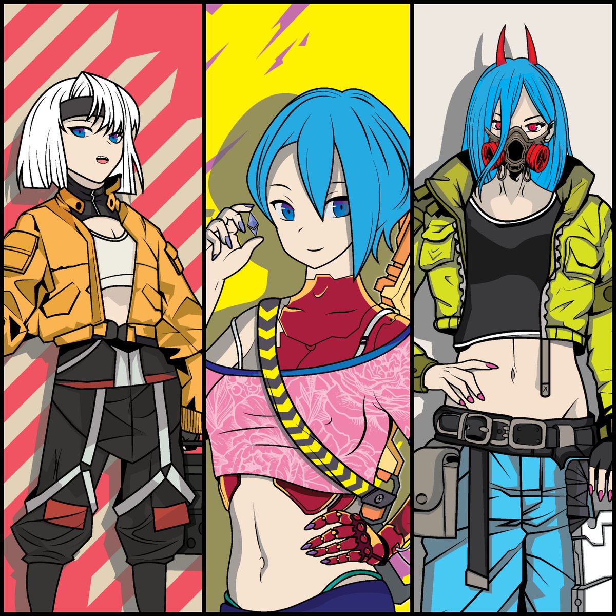 まだ在庫が3点あります🔥

Cyberpunk X Streetwear をテーマに描いています🤖
⚡OS: opensea.io/collection/cyb…
⚡0.02 ETH

よろしければご覧いただき、シェアのご協力をお願いいたします🙇‍♂️
#cyberwear #NFT #ilustration