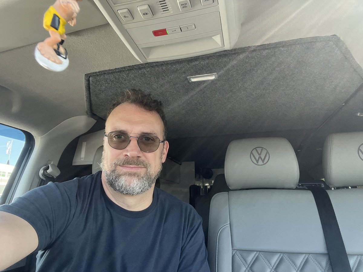 In the van away for a the bank holiday weekend 🚐