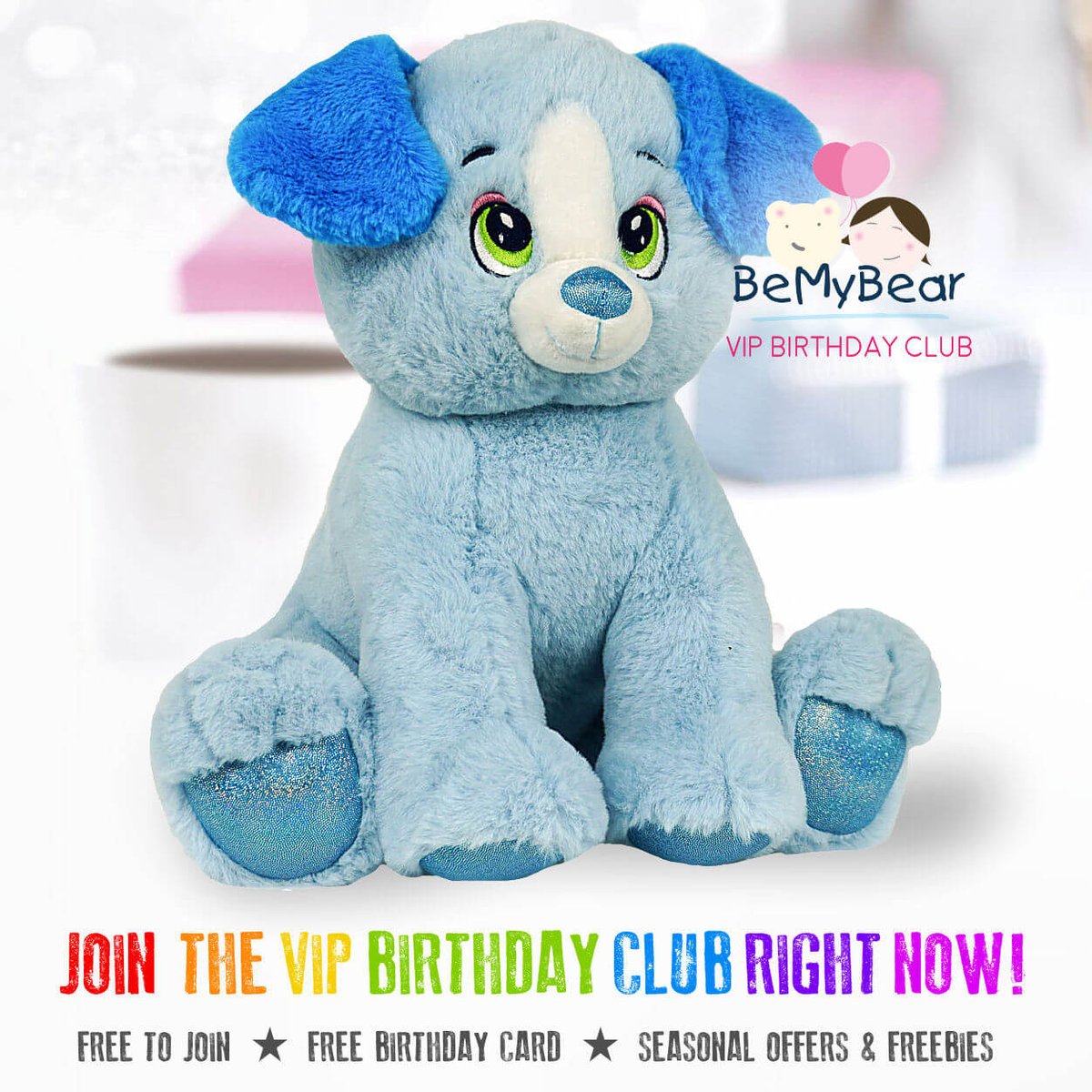 Want a free birthday card and some special birthday offers each year from Be My Bear? Just signup to the VIP Birthday Club now and we've got you covered! eepurl.com/gd9Jov
