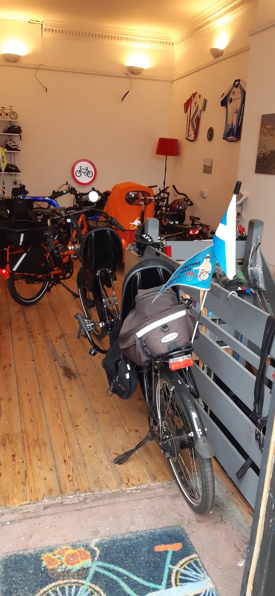 It might be cold outside but inside you'll get a warm welcome on #LocalBikeShopDay !  Selection from @icetrikes @UrbanArrowcom @Circecycles and others. Test ride an e-cargo - saves time / money & keeps you fit. UA CargoLine in stock with free extras. @CyclingEdin @EdinReporter