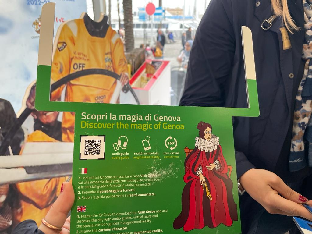 RadioBabboleo's tweet photo. Da oggi, attraverso la #app turistica ufficiale e gratuita “#VisitGenoa” sarà possibile vivere le bellezze e le attrazioni di Genova in maniera inedita attraverso la realtà virtuale e la realtà aumentata. La realtà virtuale sarà disponibile dalla app “Visit Genova” https://t.co/1xiL3d594s