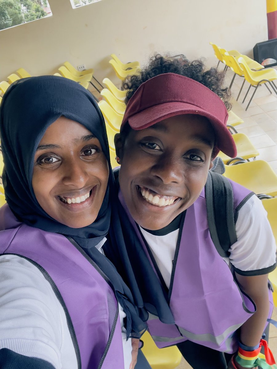 GuleidAmina's tweet photo. Then the beautiful soul @RelaxedRuby founder of @AMSUNrunning and also brain behind #LNMB annual run our Race Director
Mad respect the future of healthcare is bright with you.
May God increase your strength
#LNMB2023 https://t.co/bbyvvWHWsl