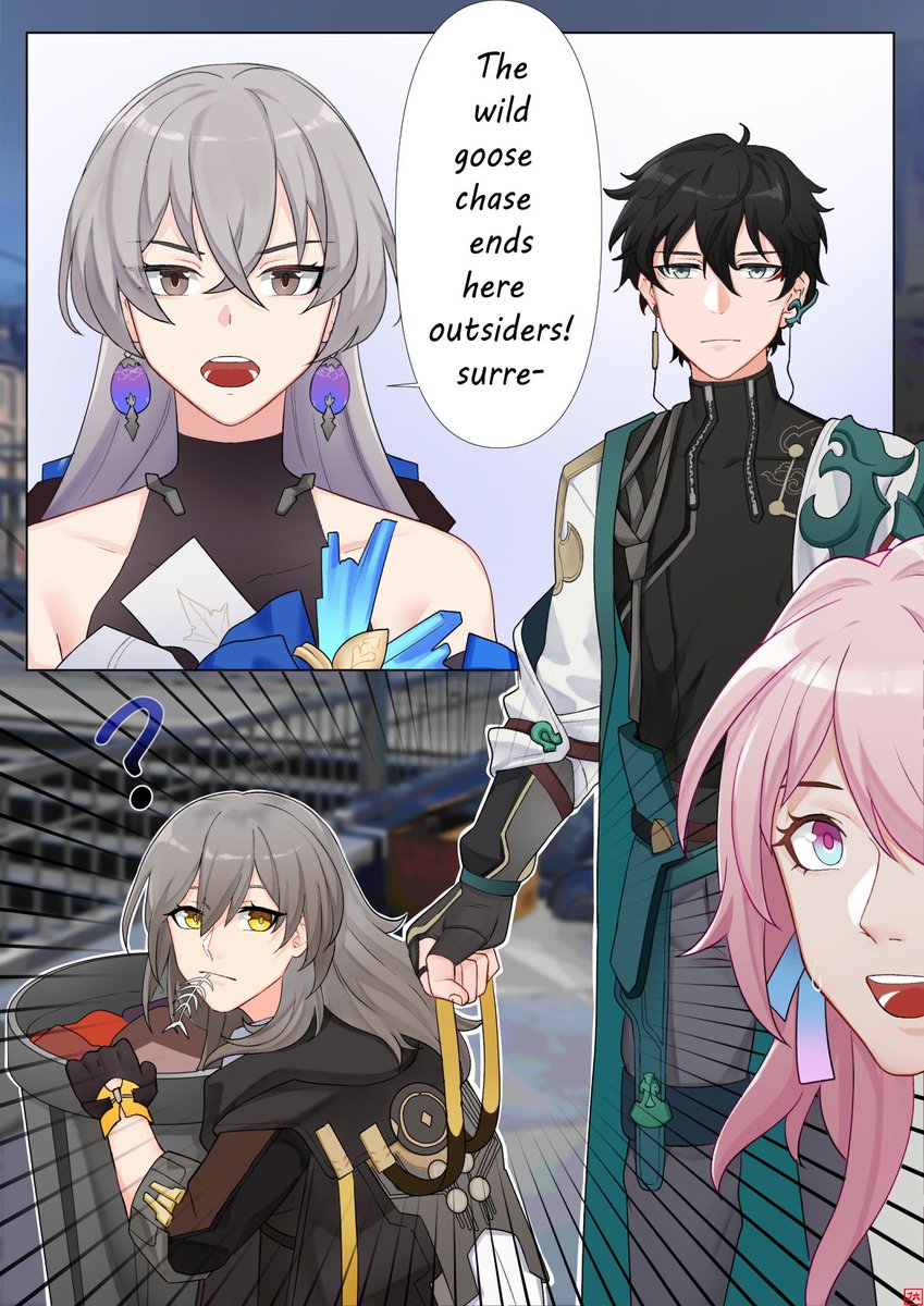 Jae_Roku's tweet photo. First Impressions 
#honkaistarrail  #崩壊スターレイル https://t.co/1wWxJbUTdk