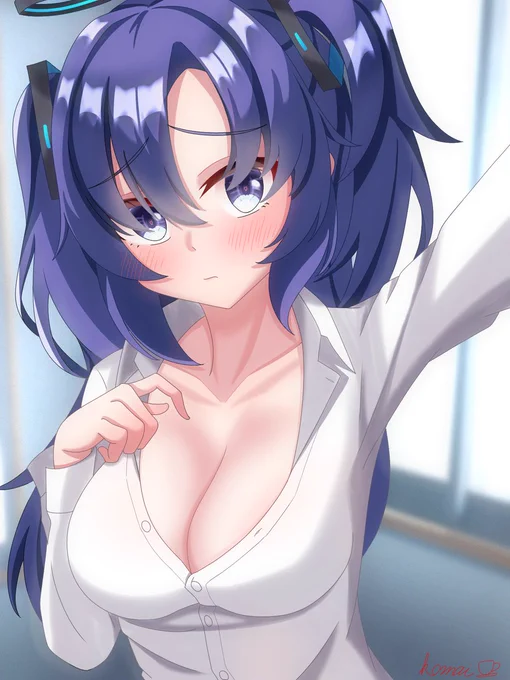 (先生のこんな頼み聞いてあげられるの私だけなんですから...。) #早瀬ユウカ #ブルアカ