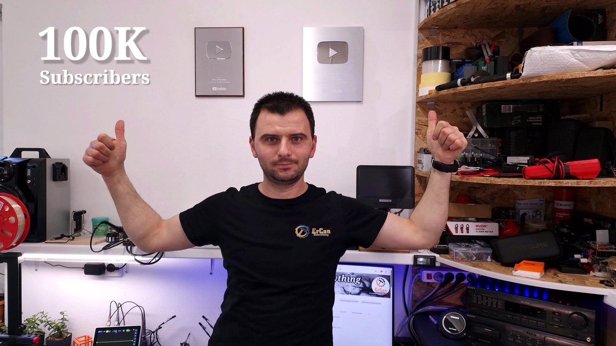 youtu.be/CWNnKukM374
YouTube 100K Subscribers Play Button Award  @ErCanEverything <a href="/YouTube/">YouTube</a>