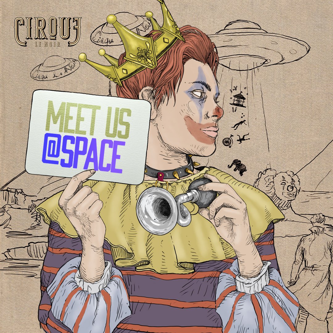 CirqueLeNoir's tweet photo. Meet us tomorrow at 11:30 AM UTC for the premier of "Clowning Around" Twitter Space series 🤡

Tune in to talk all things Cirque and hear from some seriously cool guests!

Set reminder now 👇