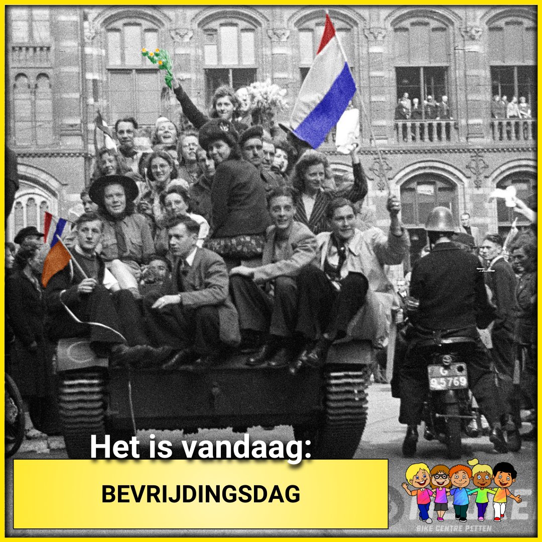 StDeCommunity's tweet image. Vier de vrijheid 🥳

Waar we gisteren stilstonden bij de #herdenking is het vandaag tijd voor een nationaal #feest! We staan stil bij de waarde van #vrijheid, #democratie en #mensenrechten. 

#bevrijdingsdag #5mei #bevrijdingsdag2023