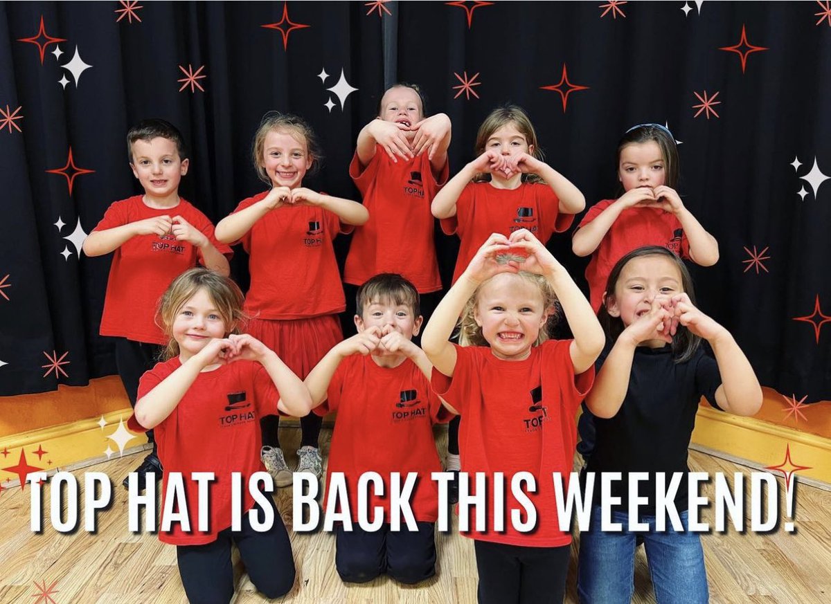 Top Hat is back this weekend. 28th, 29th and 30th April 2023.