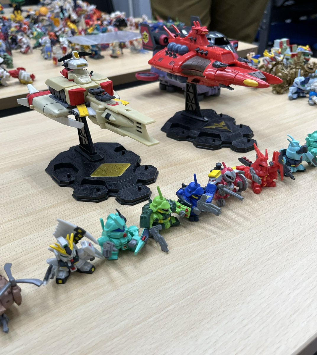 凄まじい空間に立ち会えた 海外版SDガンダムフルカラー全種（一部