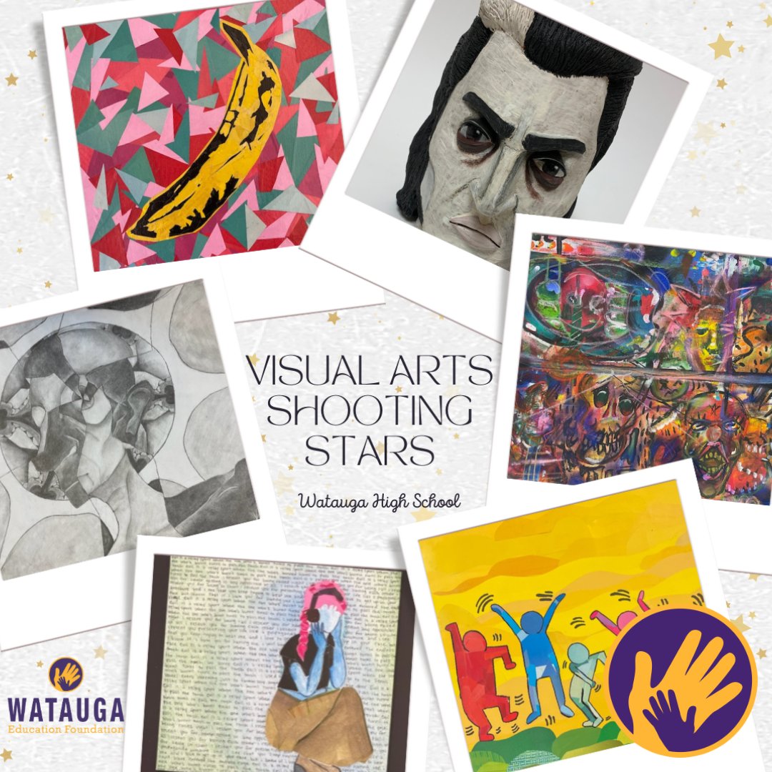 Visit the Jones House in Downtown Boone to see the Artwork by our Watauga County School students. Artwork will be on display until 4/30. 

#WeAreWatauga 
#WEF4WCS <a href="/WataugaSchools/">Watauga County Schools</a>
@WHSPioneerPride