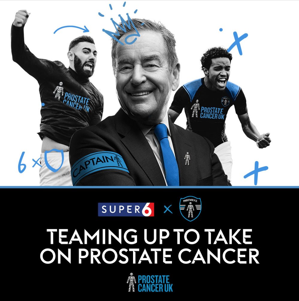 ProstateUK's tweet photo. @Super6 x #ProstateFC π
Super 6 raised over Β£15,000 during a Prostate FC charity takeover. For every point @JeffStelling scored, @Super6 donated Β£1,000.
Scoring 12 points, the remaining Β£3,000 was made up of in-game player donations.
Thank you, @Super6! π https://t.co/ht2AtyIthm