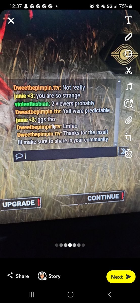 Dweetbepimpin's tweet photo. Played against a twitch partner and their duo. They took shots at me after letting their two random die on hook got them again and got accused of stream sniping when I had the tab muted and was just doing YouTube music.#DeadbyDaylight https://t.co/s4IMdjLeOj
