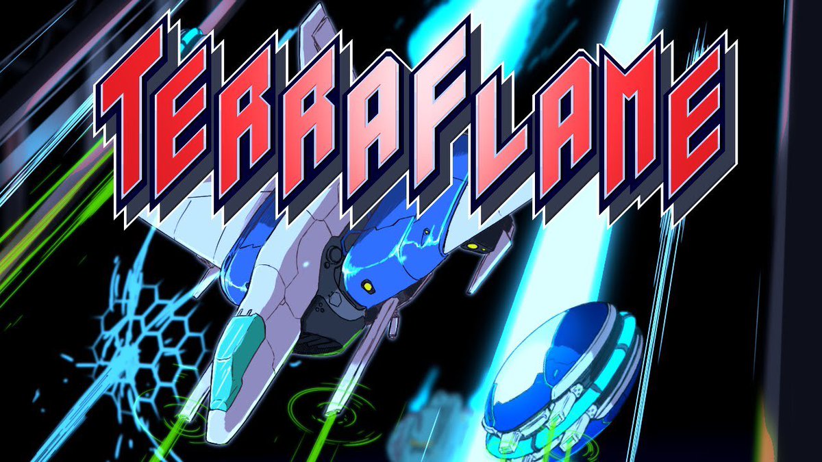 HeadmanJon's tweet image. From the creators of #RagingBlasters comes #Terraflame a horizontal #Shmup now available for preorder on #NintendoSwitch I’m always interested in what @Terarin55 does next #Gaming