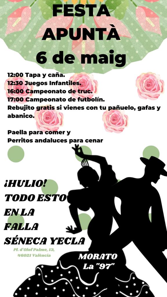 fallamorato's tweet photo. ¡Vos esperem!
Si vols fer Falla, vine-te'n a Falla Morato.

Pot ser que tingam que crear una llista d'espera per a fallers-eres nous...💃🏻 https://t.co/vZmqTkUDpb