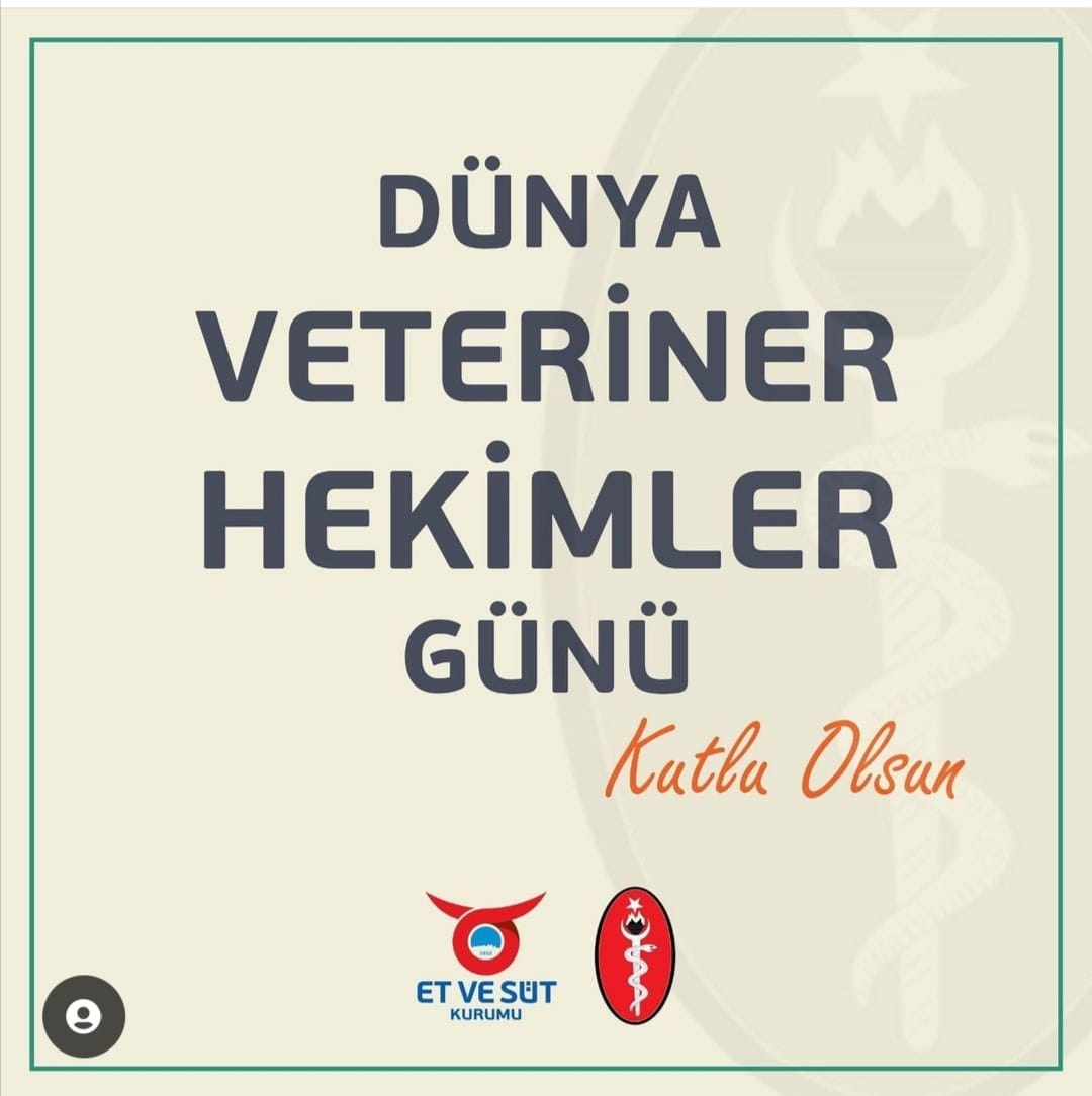 etvesutkurumu's tweet photo. Halk sağlığının korunması, gıda güvenilirliği ve sektörün gelişmesi için özveri ile çalışan  tüm veteriner hekimlerimizin #dunyaveterinerhekimlergunu nü kutluyoruz. https://t.co/MV3ACp7pV0