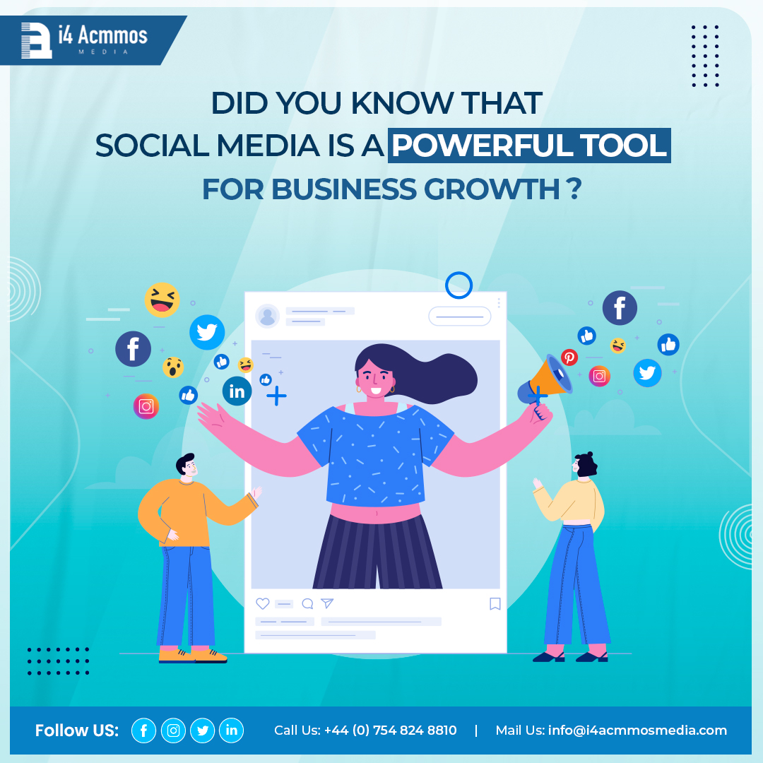 i4AcmmosMedia's tweet image. Attention all business owners and entrepreneurs!
Did you know that social media is a powerful tool for business growth?
.
👉 Please visit: i4acmmosmedia.com
👉 Call Us: +44 (0) 754 824 8810
👉 Mail Us: info@i4acmmosmedia.com
.
#socialmediamarketing #businessgrowth