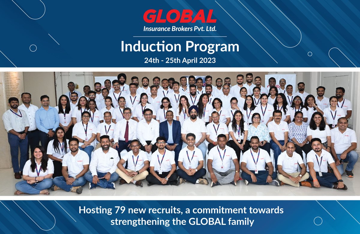 Globinsure's tweet photo. Excited to witness how our new family members will drive our business forward while upholding our commitment to strong governance.
Looking forward to continuing our journey towards sustainability and success!
#growthwithgovernance #newteammembers #sustainability #insurance https://t.co/RnaX8nqOyD