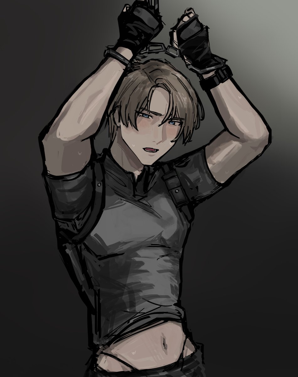 _meomiwo's tweet photo. Thong lol #LeonKennedy #ResidentEvil4Remake https://t.co/AAiqxmrQr8