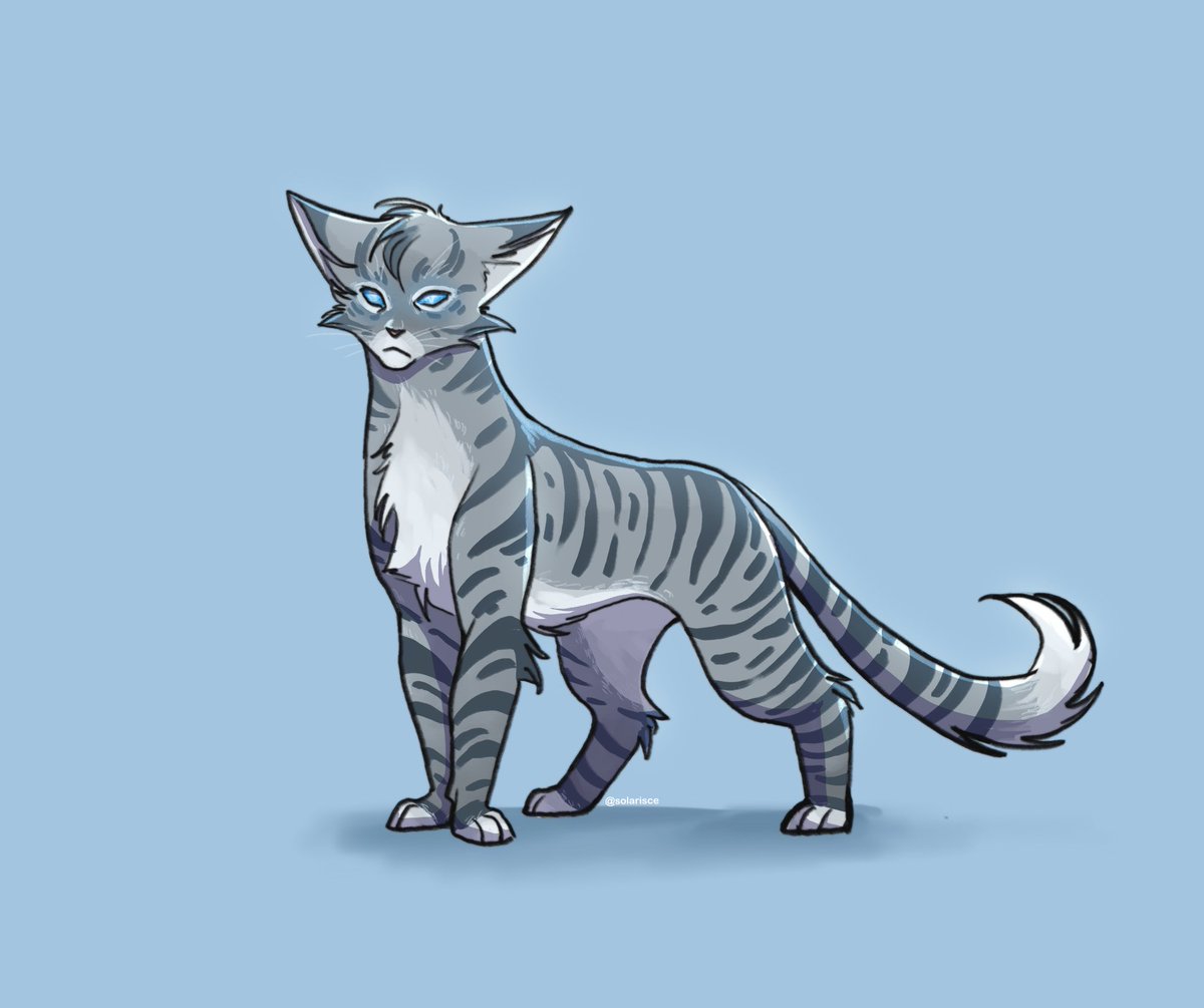 solarisce's tweet photo. enjoy a jayfeather bc I’m in a warrior cats nostalgia kinda mood tonight #warriorcats #jayfeather #warriorcatsfanart https://t.co/RDCO1FO5tV