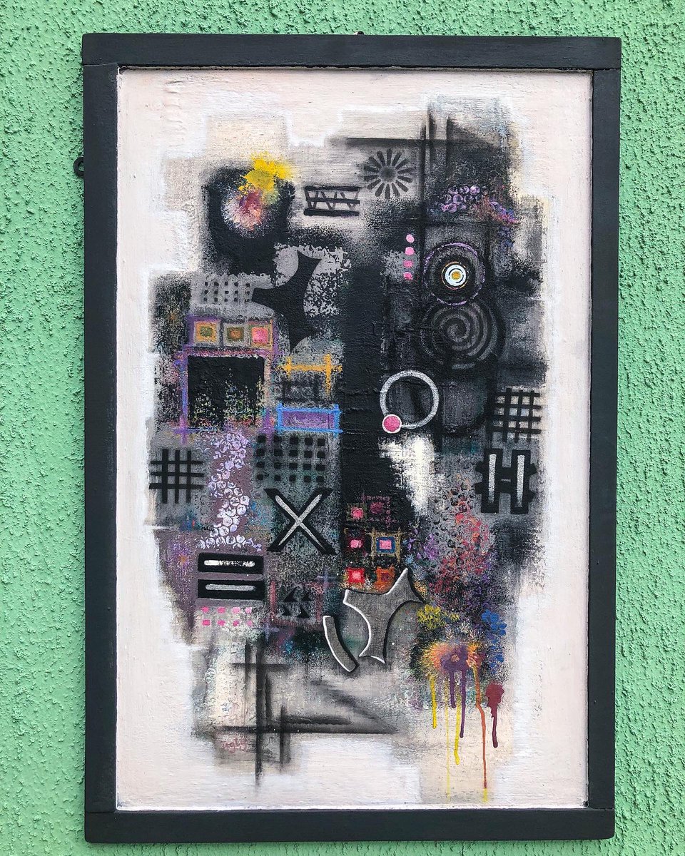 ipretendtobeme's tweet photo. Signed, sealed &amp; ready to deliver..

[untitled..]

34” x 22” (86cm x 56cm)

Charcoal, acrylic, pastel, emulsion, gouache &amp; oil on board..

#art #artworkforsale #contemporaryart #inimegsmadart #acrylicpainting #pastelart #buyart #abstractart #expressionistart #wabisabiart https://t.co/IeDT8R7Clt