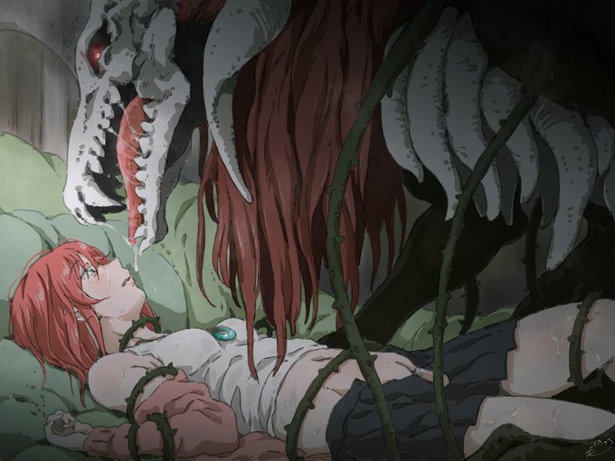 本編でもあったシーンなので大丈夫かなと思いつつ
センシティブ設定
#魔法使いの嫁
#まほよめ 