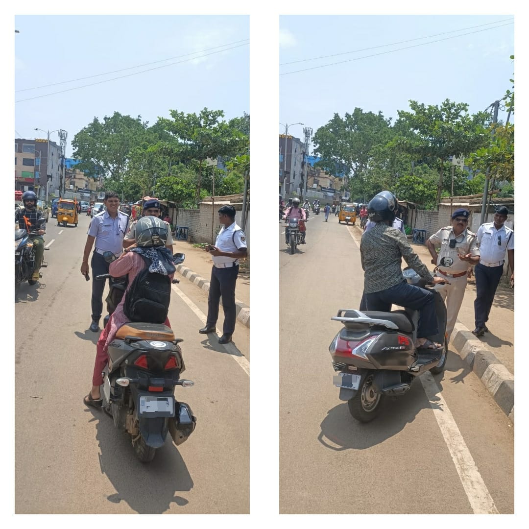 Wrong side driving leads to fatal accidents.It also leads to imprisonment and fine along with DL suspension.

Now we are enforcing at jagamara - gandamunda road for your safety.
#ObeyTrafficRules