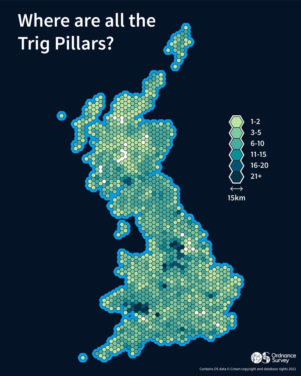 OrdnanceSurvey's tweet photo. Do you know how many trig pillars there are in Great Britain? 💡🌄

See the location of every trig across the nation: https://t.co/OVBS0mhlxj #TrigPillars https://t.co/cTsyUfpNrX