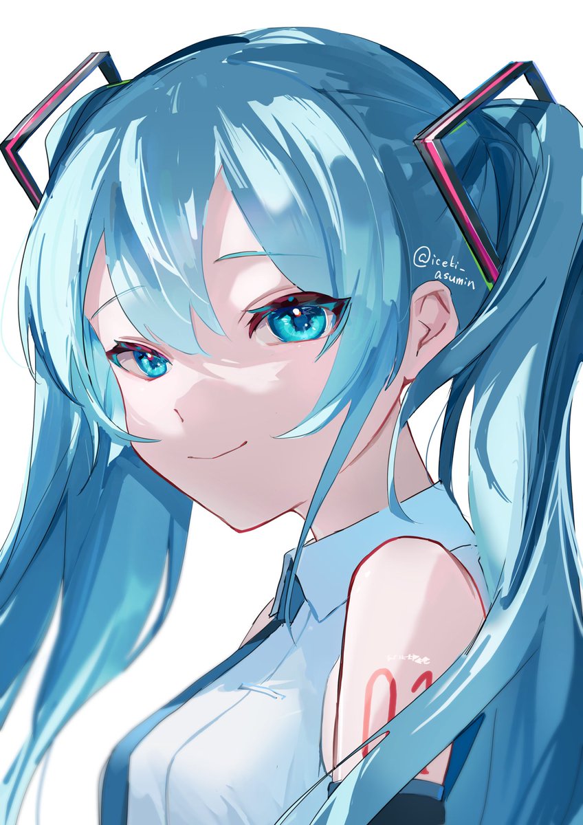 初音ミク「#イラスト #初音ミク」|あすみんのイラスト