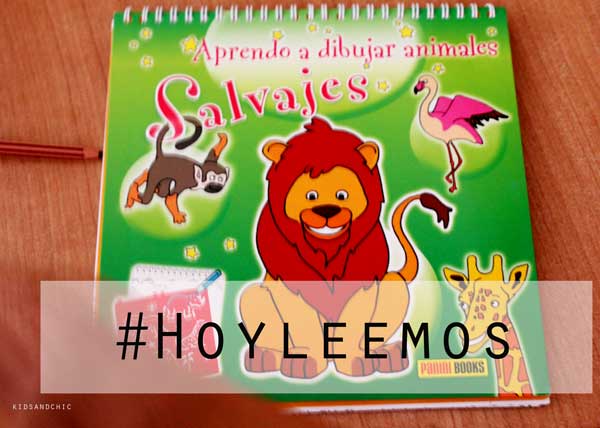 #HOYLEEMOS → Aprendo a dibujar animales  salvajes #kidsandchic blgs.co/DV2455