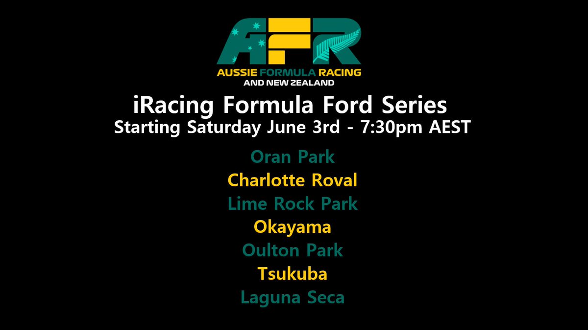 We're launching a new series on iRacing in the Formula Ford! This will be the first of a number of open-wheeled series we plan to run, with the Formula Ford series providing as the feeder series into the others.
Sign up today on our Discord:
discord.gg/Ew8qJYGuzx