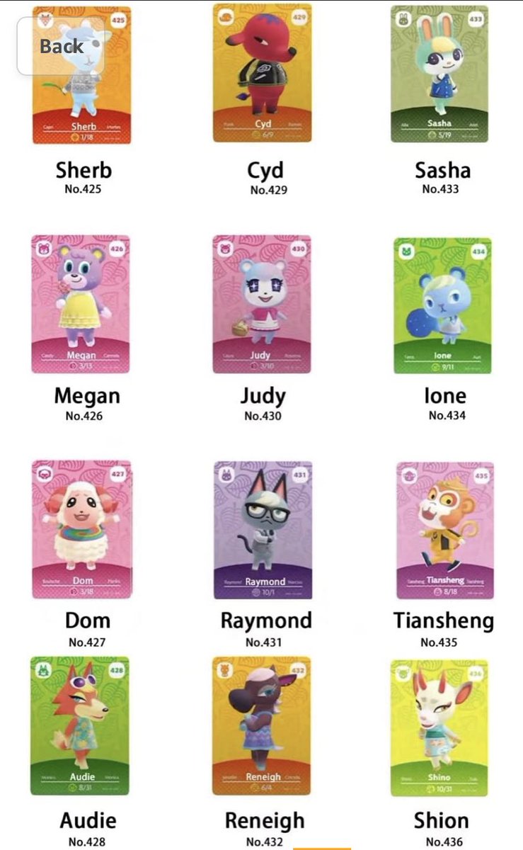 LilNinakins's tweet photo. I’m trying to get back into animal crossing and am missing most of the items from the last update 😅

Soooo if you are wanting any of these villagers let’s make a deal 🤝 

Dream address included for trade ideas 

#ACNHvillagertrade
#acnh https://t.co/vJMgB0VNrl