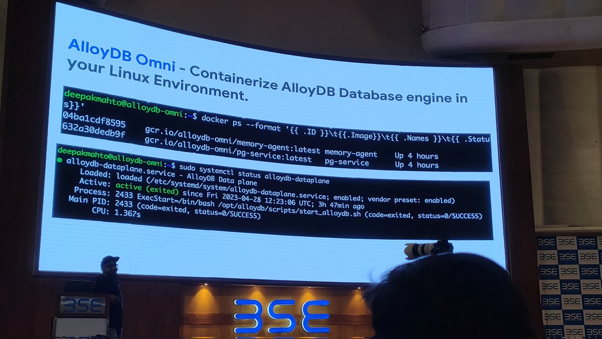 nishant_nz's tweet image. Thanks @mahtodeepak05 for acquainting us with #AlloyDB, a #NewSQL Database with great features and availability. Will definitely try and experiment with that.
@GDGCloudMumbai #googlecloudcommunitydays