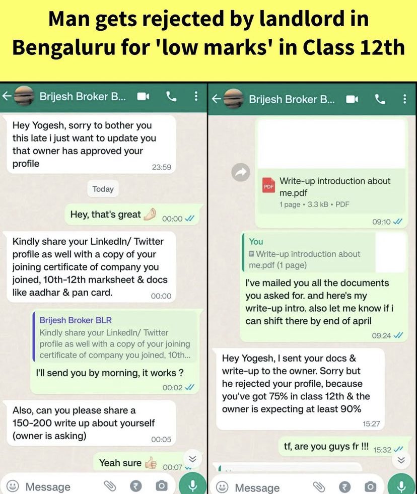 PTtweets_'s tweet photo. What? Unreal! 😳🤦🏻♀️
Bengaluru landlords got no chill! #viaIG https://t.co/yWP5GNG2fH