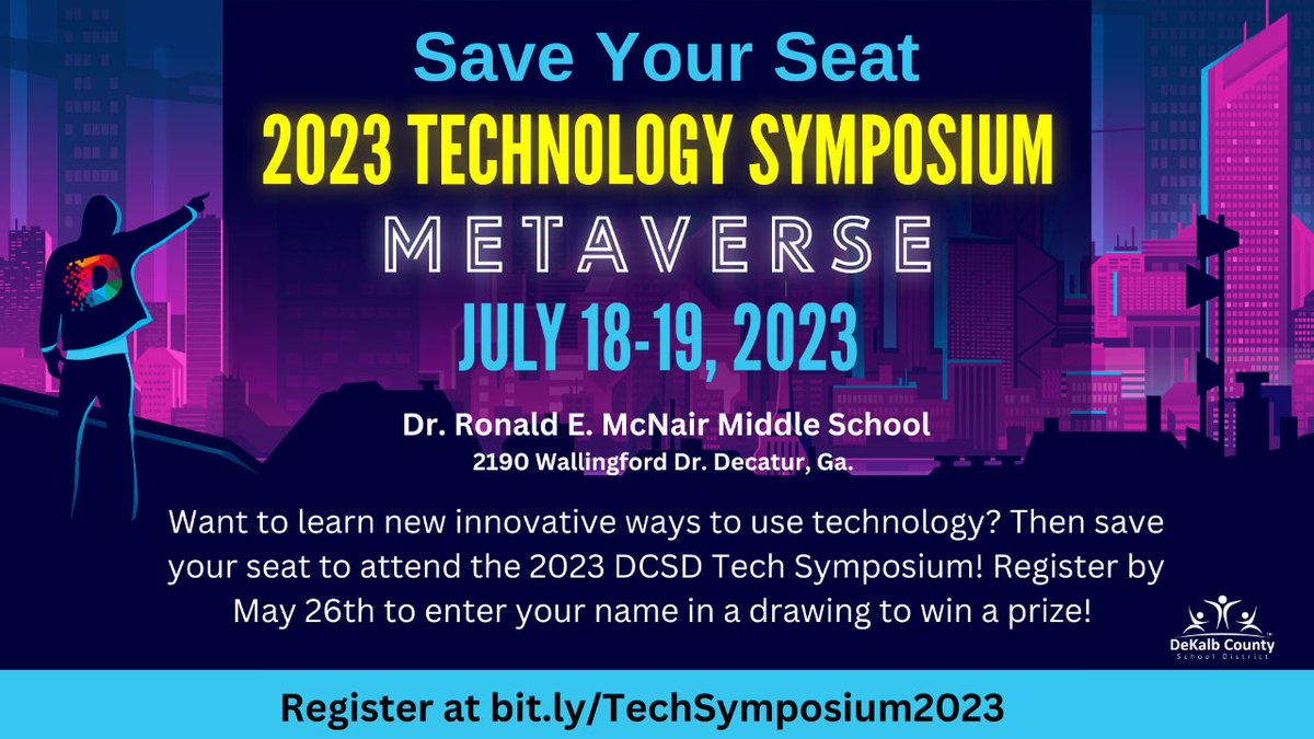 Tiffany__Bunch's tweet photo. Get ready to learn how tech tools can further IGNITE your instructional practices! 🤯Register now to save your seat for the 2023 DCSD Tech Symposium! Register at https://t.co/frRMztEupu! https://t.co/5ocHNAcUW4
