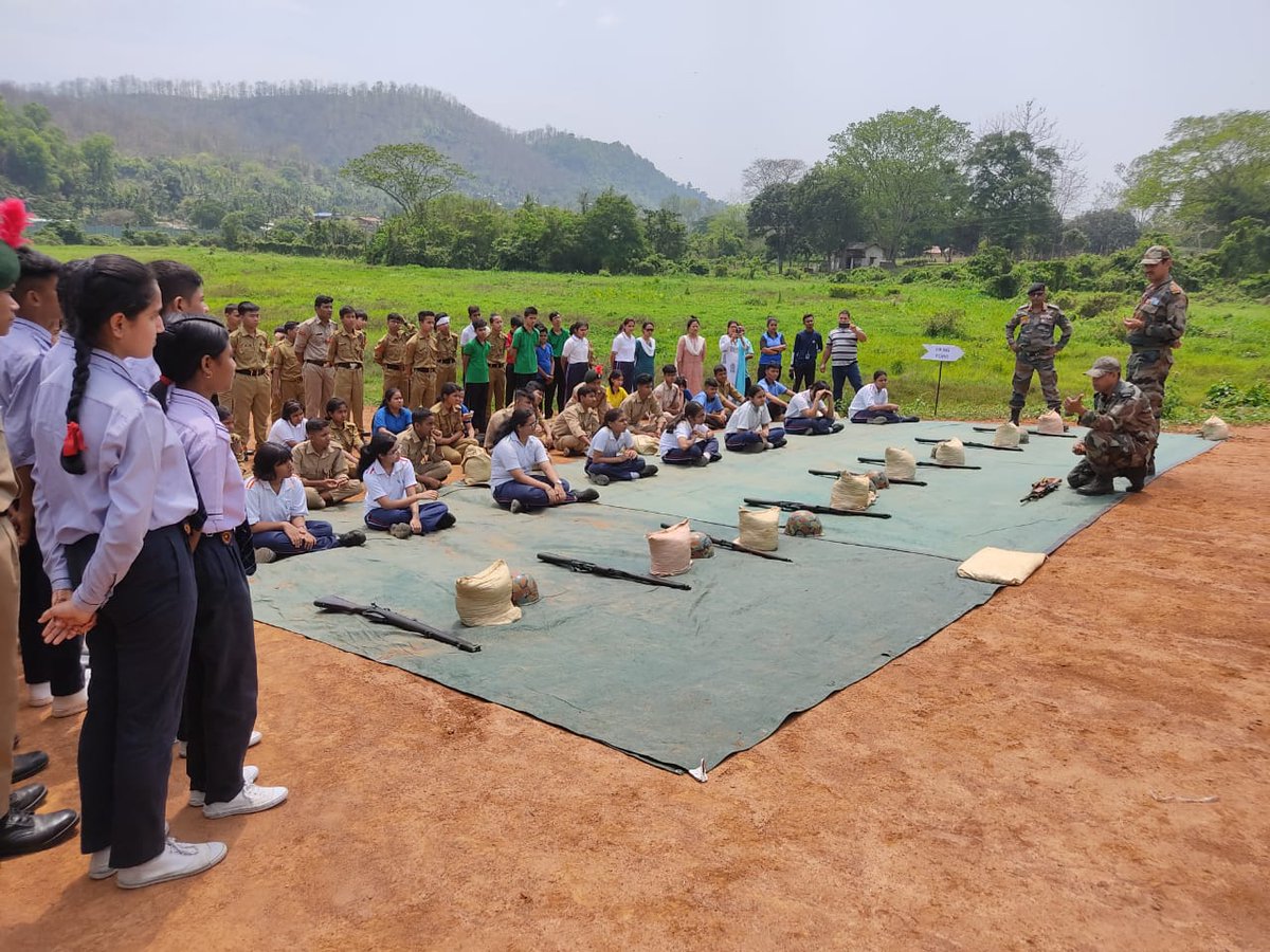 The gallant and energetic students from the NCC team of SBOA Public School participated in the NCC Firing Training at Firing Range, Jorabat Gate, Narengi Military Station on the 25th and 26th April, 2023.Shooters-Pragati Konwar,Prem Bharve and Dhiman Gogoi aced at firing