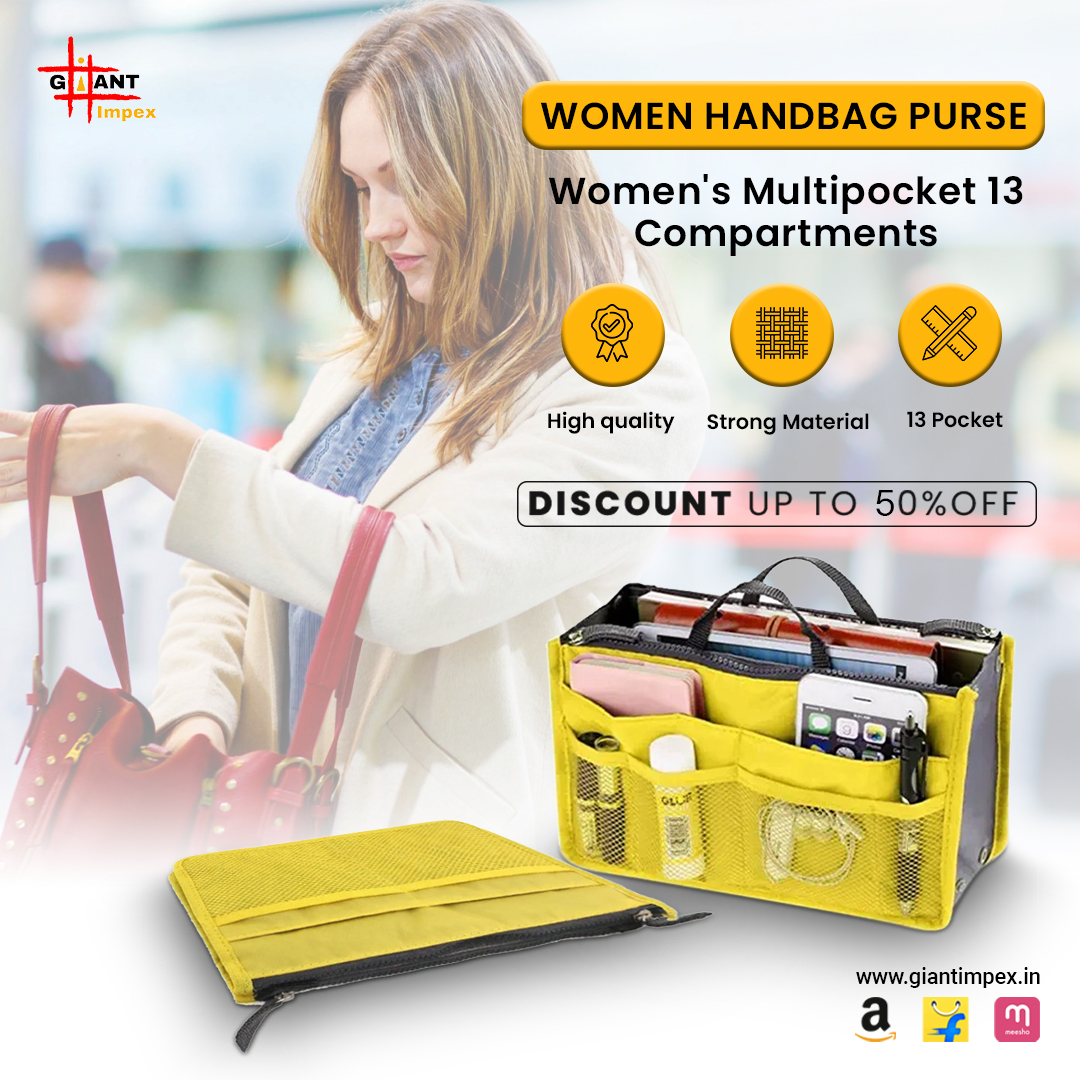 ImpexGiant's tweet image. Looking to carry small things in a separate pocket in your handbag purse? 
#Multipocket 13 compartments: 
The #handbagorganizer has multiple pockets to classify and store in your toiletries and cosmetics. 
#Amazon : amazon.in/GIANT-IMPEX-Mu…
Our Store: 
giantimpex.in/travel-organiz…