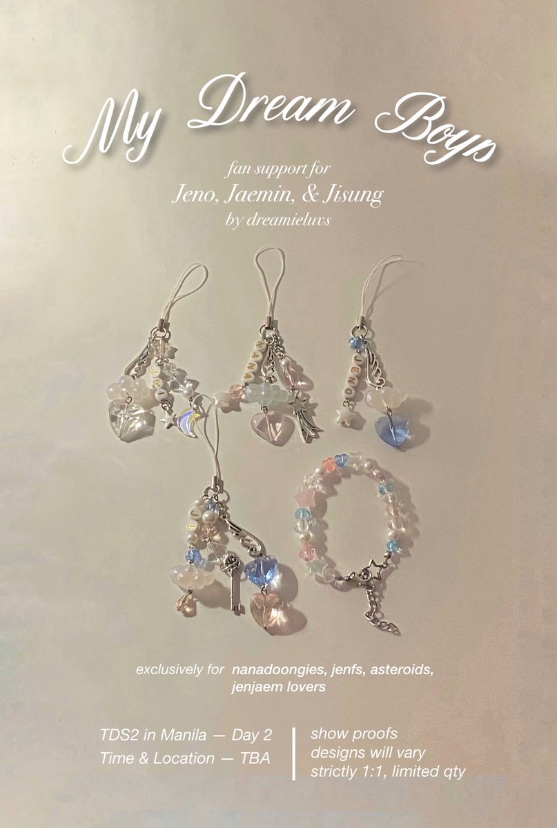 foreveamour's tweet photo. *:･ﾟ✧* My Dream Boys 🪽
— fan support for #JENO #JAEMIN #JISUNG 

💫 Day 2, April 30

☁️ like &amp; rt (mbf – optional)
☁️ show concert ticket &amp; proofs (see twt below)

#THEDREAMSHOW2_in_MANILA #TDS2inManila https://t.co/ANaIb4C0qt