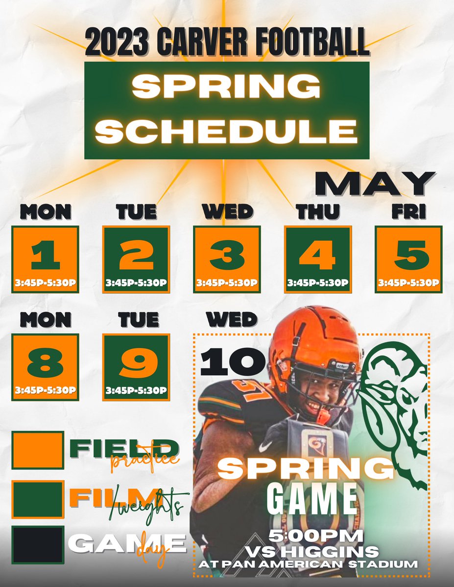 CChan5l's tweet photo. SPRING BALL IS HERE! https://t.co/GxkQHCm1Yi