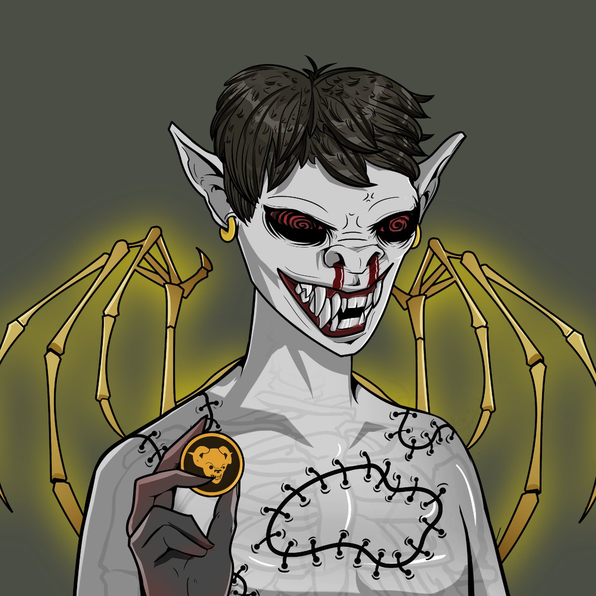 New #Sneekpeak

What do you think of this Bad boy?🖤
Did someone punch his nose? 💀🐈‍⬛✅

Only few Whitelist spots left, get your now. 

#Suinami #SuiNFT #whitelist