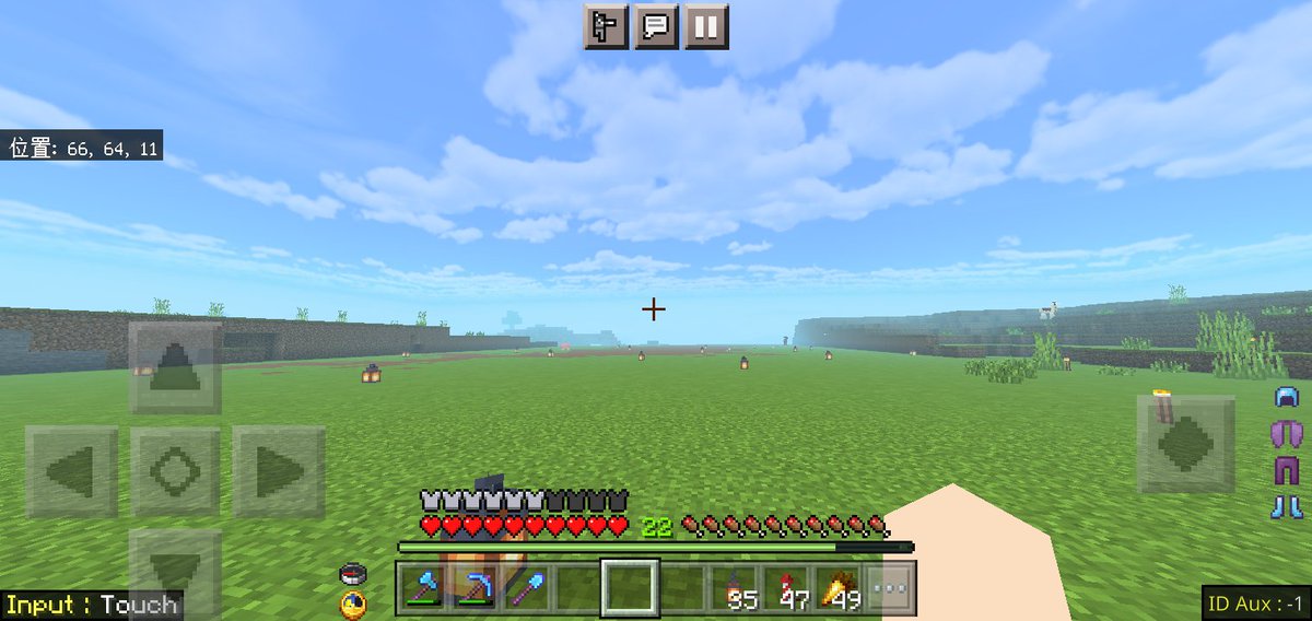 minecraft_baru's tweet photo. やる事ないので整地しました。
何に使おう…

 #マイクラ  #マイクラ統合版  #マインクラフト  #Minecraft  #サバイバル https://t.co/HXX84czskD