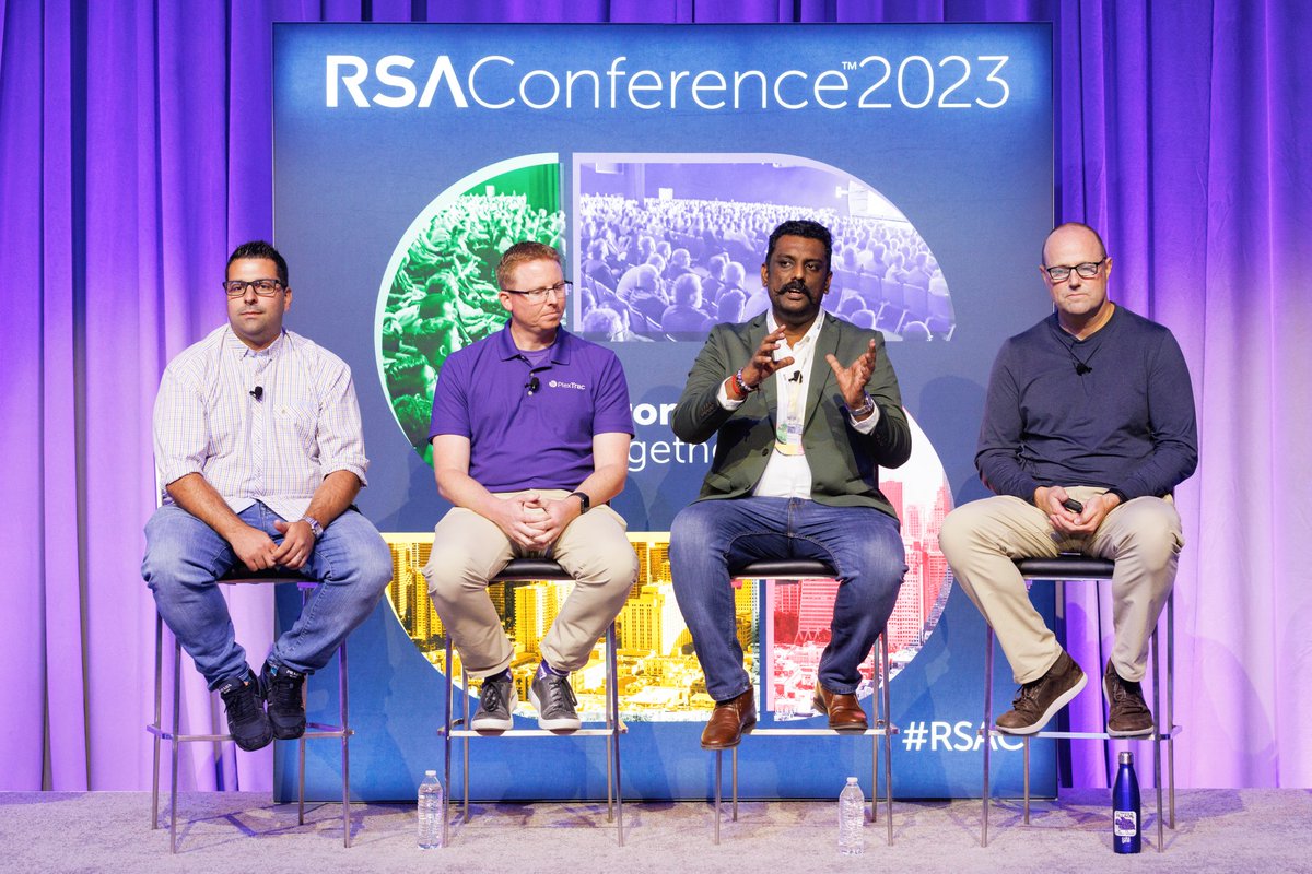 Abhijith B R (@abhijithbr) on Twitter photo I feel honored to have been part of a panel at <a href="/RSAConference/">RSAConference</a> 2023 #AdversarySandbox with such distinguished men who have established the benchmark in #AdversaryEmulation and #PurpleTeaming!
<a href="/jorgeorchilles/">Jorge Orchilles</a>, <a href="/wh33lhouse/">Dan D.</a> and our Moderator <a href="/JonathanOBaker/">Jonathan Baker</a>
<a href="/AdversaryVillag/">Adversary Village</a> #RSAC I feel honored to have been part of a panel at <a href="/RSAConference/">RSAConference</a> 2023 #AdversarySandbox with such distinguished men who have established the benchmark in #AdversaryEmulation and #PurpleTeaming!
<a href="/jorgeorchilles/">Jorge Orchilles</a>, <a href="/wh33lhouse/">Dan D.</a> and our Moderator <a href="/JonathanOBaker/">Jonathan Baker</a>
<a href="/AdversaryVillag/">Adversary Village</a> #RSAC