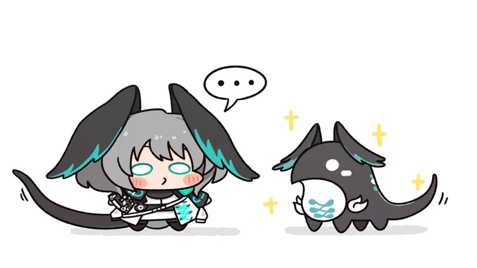 今日もホルハイヤちゃんです  #アークナイツ #明日方舟 #Arknights