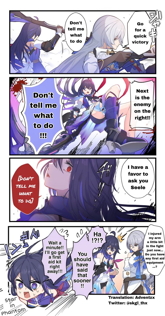Adventzx1's tweet photo. Tsundere Seele is best Seele https://t.co/Wmi8LW3YWq