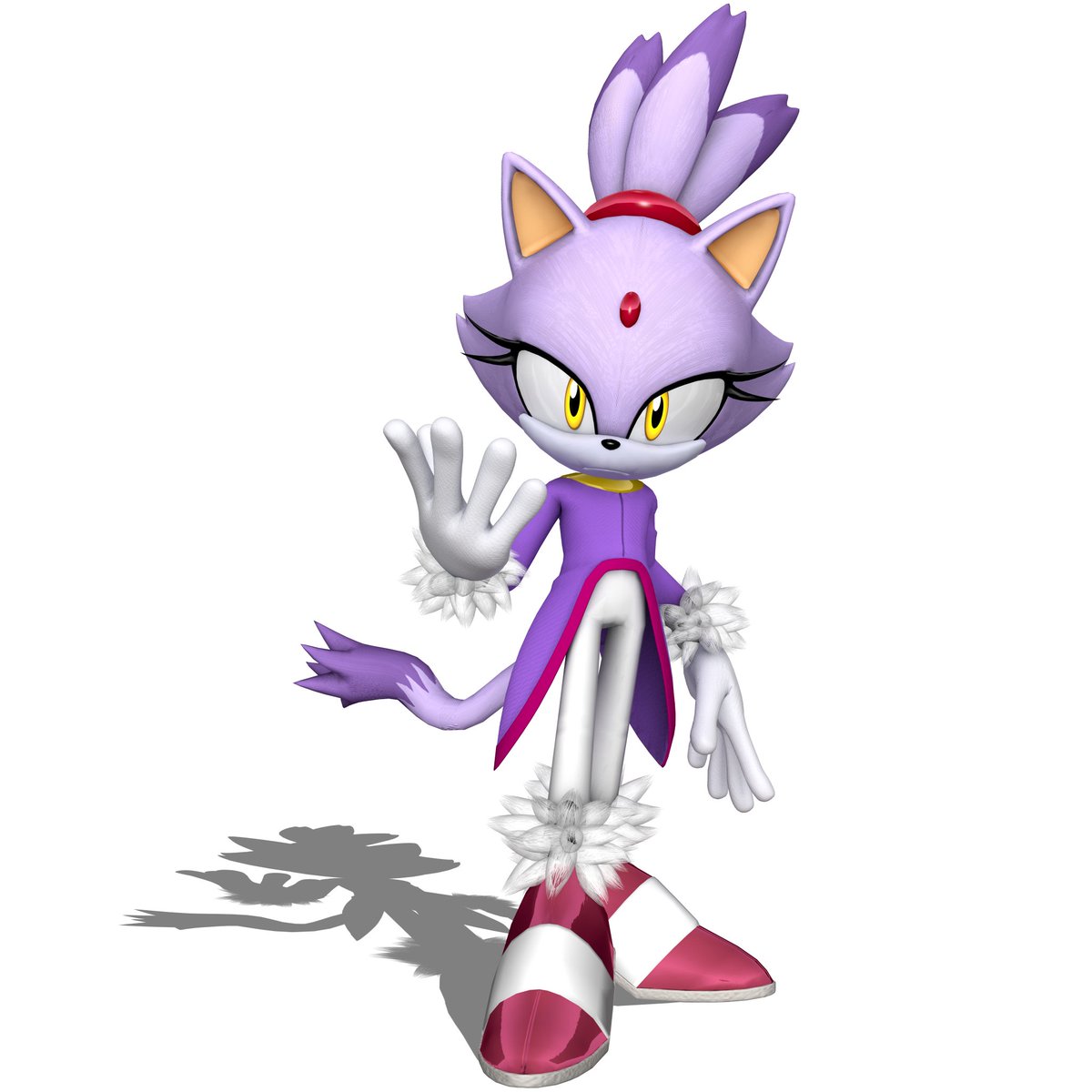 Blaze The Cat Sonic 3D Tails Art, PNG, 692x1154px, Cat, Art, Blaze The ...