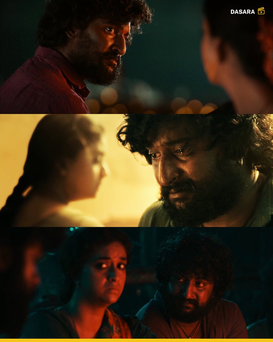 IMDb_in's tweet photo. The eyes say it all. 💛

🎬: 
Dasara | Netflix https://t.co/hR84GXQkle