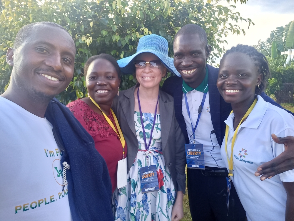 MiklahLife's tweet photo. Again, @MiklahLife thru @MiklahAlbinism initiative has supported the only 1 #PersonWithAlbinism who applied for the opportunity, #Betty (economist), to be part of the #ALC2023 at Oslo Gardens, Entebbe. In the camp, #Betty just shone! thanks @Mtindo_Network @AtlasNetwork @nemvicx. https://t.co/fRjQa5dzvA