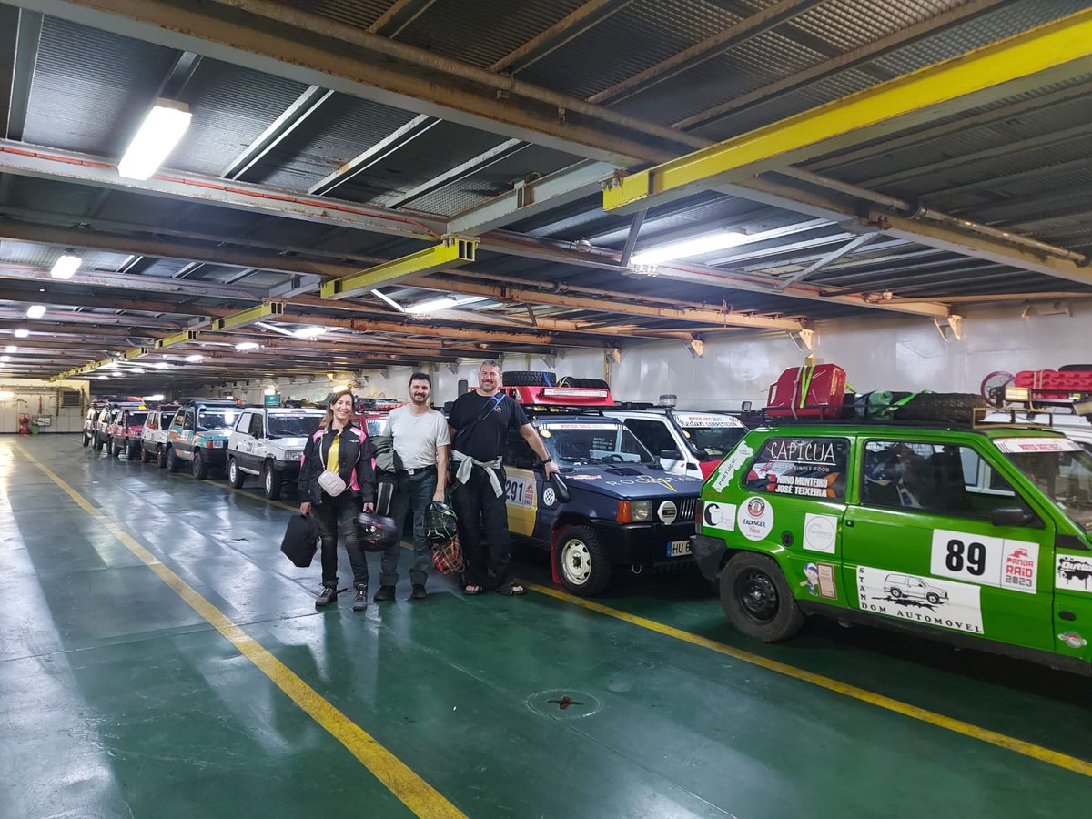 Rumbo a Marruecos, con sorpresa, hemos.embarcado con los <a href="/Panda_Raid/">Panda Raid</a>