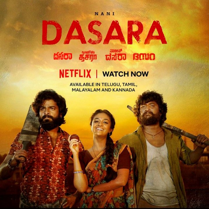 VickyWaranTweet's tweet photo. #Dasara out now on #Netflix
Happy to have dubbed for #Dheekshithshetty in tamil.

Do watch makkalay ❤✌ https://t.co/uQMZqvY4A0